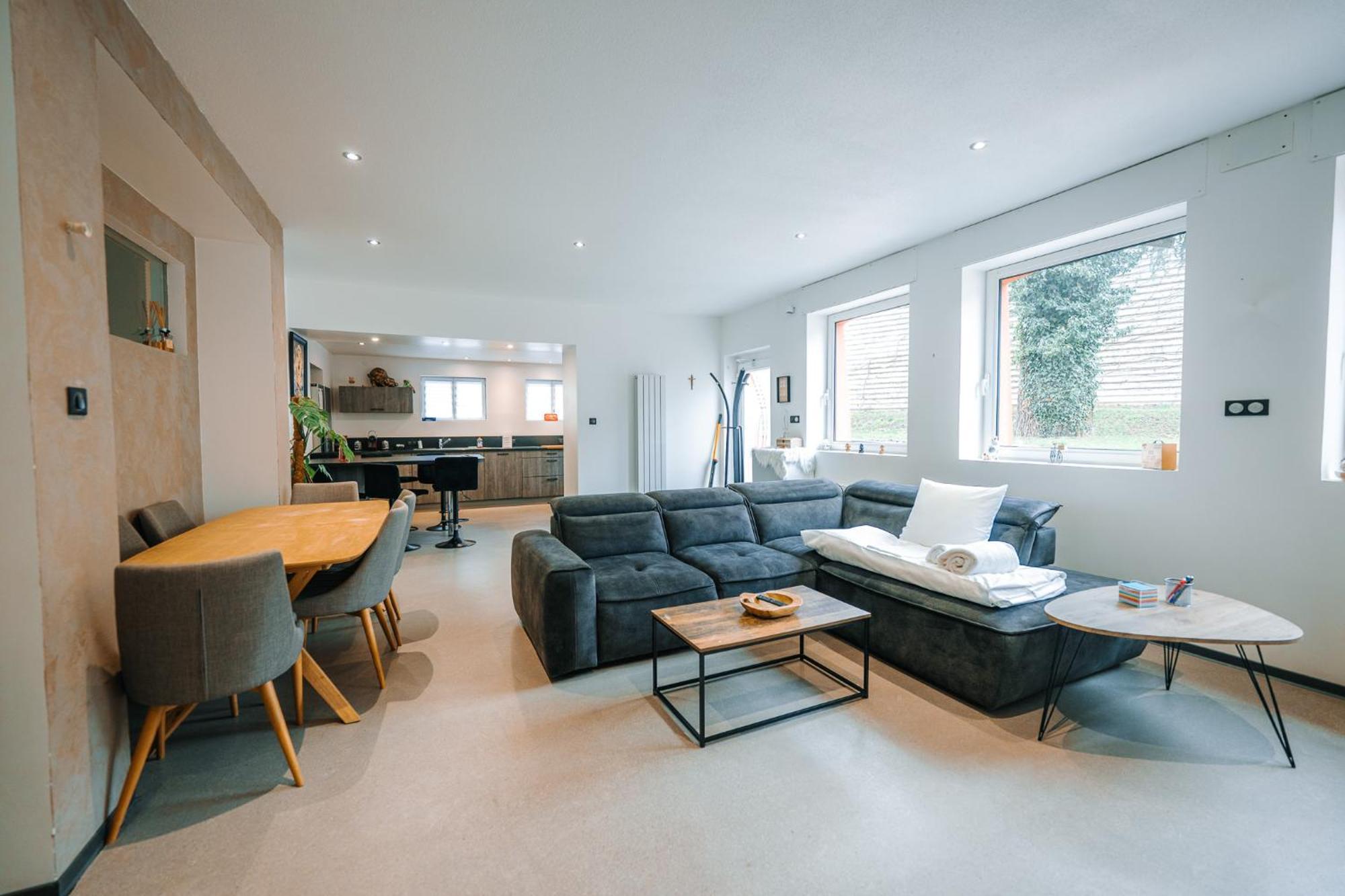 Grand Appartement Rez De Jardin กีบวิลเลอร์ ภายนอก รูปภาพ